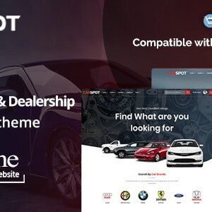 CarSpot Automotive Car Dealer WordPress Classified Theme