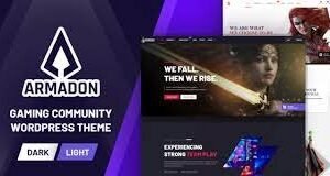Armadon – Gaming Community WordPress Theme