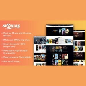 AmyMovie - Movie and Cinema WordPress Theme
