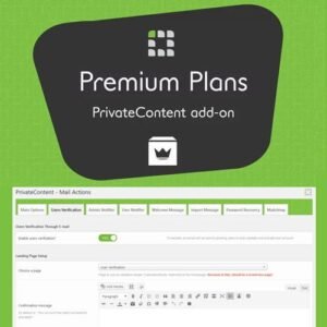 PrivateContent - Premium Plans Add-on