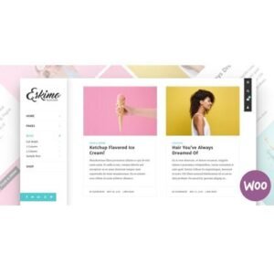 Eskimo - Minimal Personal WordPress Blog & Shop Theme