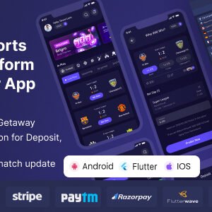 Betpro - Sports Betting Platform PHP Laravel Admin Panel With Flutter App ios and android