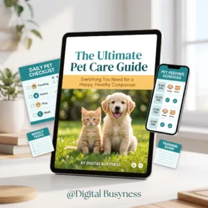 Download the Ultimate Pet Care Guide digital ebook for dog and cat owners
