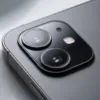Concept render of Apple's rumored first foldable iPhone shown half-open, highlighting the hinge and inner display crease