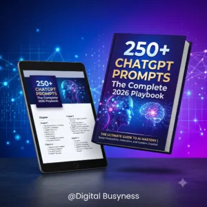 Download the 250+ ChatGPT Prompts PDF to master AI for work, business, and life